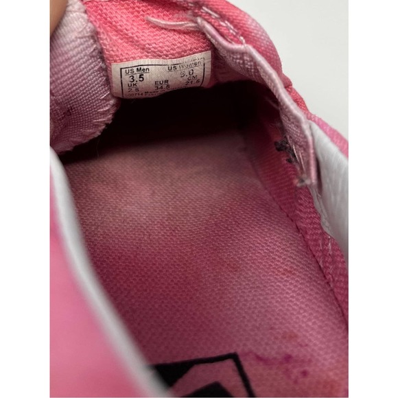 Vans Slip On Pink Ice Dyed Tie Dye Reworked Festival Shoes Womens Size 5 - Picture 3 of 8